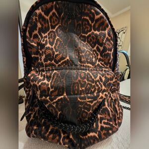 Victoria's Secret Leopard Print Backpack